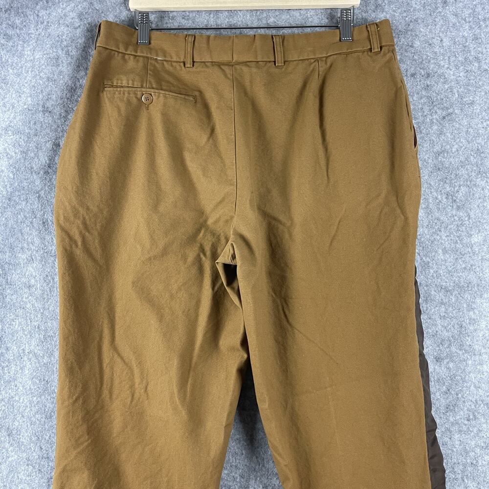 Cabelas Hunting Pants Mens 36x30 Brown Brush Guard Outdoor Workwear Field - Picture 8 of 16